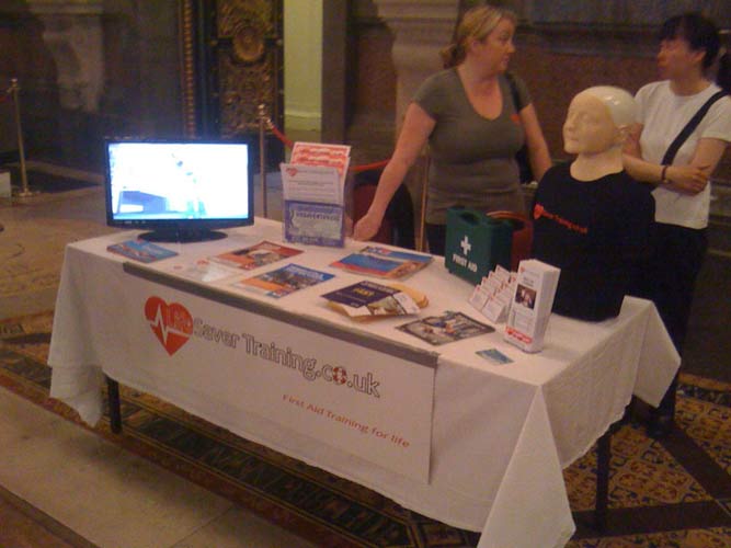 LifeSaver Training Supports the Pride in Liverpool Event - St Georges Hall 