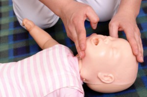 Infant Mouth to Mouth Resuscitation
